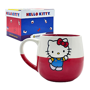 Caneca Hello Kitty 350ml Tom Presente Café Gatinho Cerâmica
