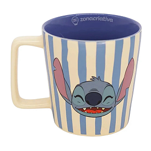 Caneca Buck Stitch Listrado Disney® 400ml