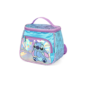 Lancheira Escolar Juvenil  Holográfica de Costas Stitch