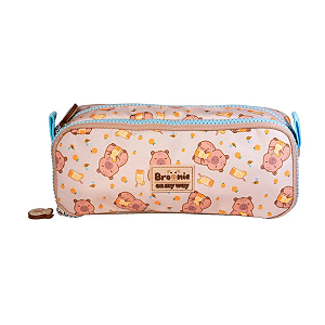 Estojo Duplo Infantil Escolar Kuromi - Xeryus