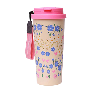 Copo Baker Motivacional Floral 500ml