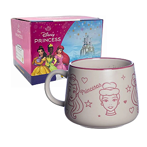 Xícara Princesas Disney Tiana Jasmine Zona Criativa Moma