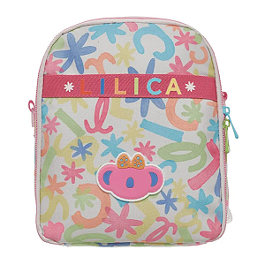 Lancheira Infantil Lilica Ripilica Lovit Florescer De Costas