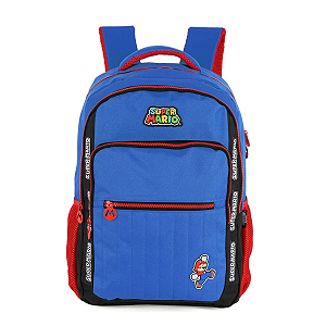 Mochila Infantil Super Mario Nintendo Luigi Escolar Preto