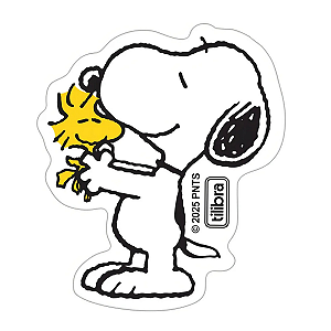 Borracha Goma Snoopy Formato Cachorrinho Fofo Macia Tilibra