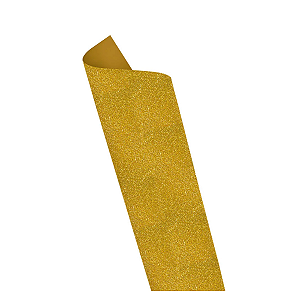 Kit 4 Placas E.V.A Ouro Com Brilho  - 40cmX60cm LEOARTE