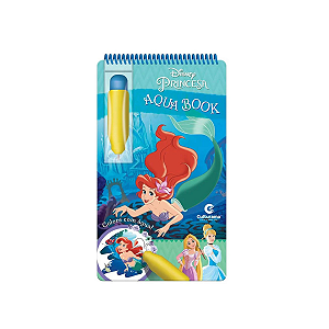 Livro Aqua Book Princesas - Disney Original