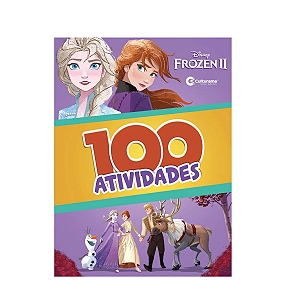 Kit Giz de Cera Leo&Leo + Livro - 100 Atividades Frozen 2