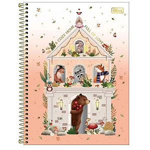 Caderno Universitário 1 Mat. Loveland Espiral Capa Dura Tili Único