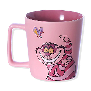 Caneca Gato Risonho Alice No Pais Das Maravilhas Rosa Alice No País Das Maravilhas
