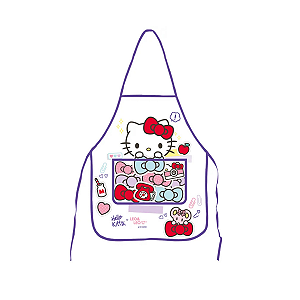 Avental Infantil C/ Bolso Hello Kitty - Leo&Leo