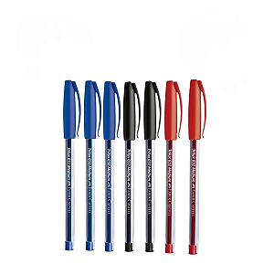 Kit 7 Caneta Cores Sortidas 032 Trilux 1.0mm Faber Castell Sortida Sortida