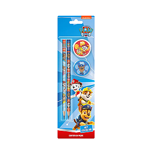 Kit Escolar - Cartela C/4 peças - Patrulha Canina