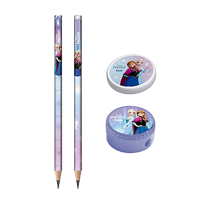 Kit Escolar frozen com 04 peças - Tris