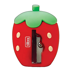 Apontador S/deposito 1 Furo Be Berry Morango Tilibra