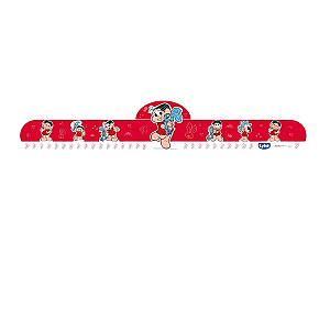 Régua Bracelete - 20cm - Turma da Mônica