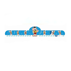 Régua Bracelete - 20cm - Turma da Mônica