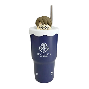 Copo Térmico Topper Harry Potter 600ml - Zona Criativa