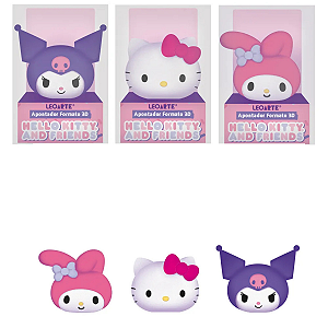 Apontador Formato 3D Hello Kitty E Amigos Sortido -
