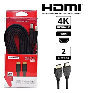 CABO HDMI PARA HDMI 4K 2.0 2M TOMATE MHD-4002