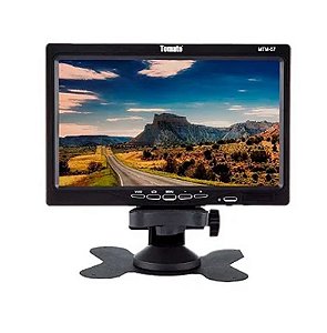 MONITOR 7" VEICULAR PARA CAMERA RE TOMATE MTM-070