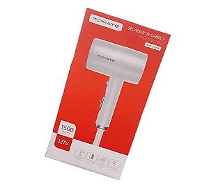 SECADOR DE CABELO PROFISSIONAL 1500W 127V TOMATE MSE-2700A