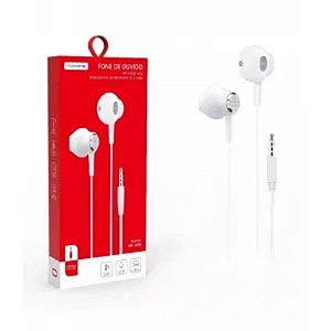 FONE DE OUVIDO P3 COM MICROFONE 1.2M TOMATE MF-A08