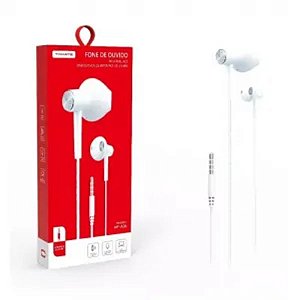 FONE DE OUVIDO P3 COM MICROFONE 1.2M TOMATE MF-A06