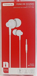 FONE DE OUVIDO P3 1.2M TOMATE MF-A103