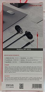 FONE DE OUVIDO P3 1.2M TOMATE MF-A102