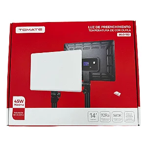 LUZ DE PREENCHIMENTO 14" DE COR DUPLA 45W TOMATE MLG-152