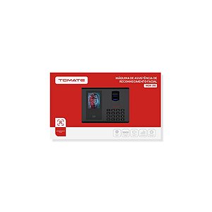 RELOGIO DE PONTO COM BIOMETRIA E RECONHECIMENTO FACIAL TOMATE MDK-310