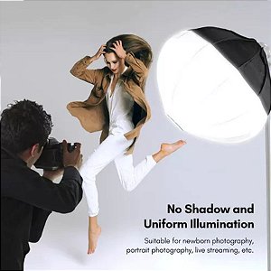 ESTUDIO DE FOTOGRAFIA SOFT BOX DIFUSOR DE LUZ TOMATE MLG-107