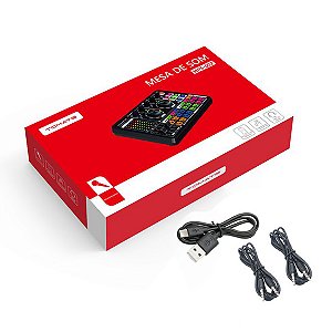 MESA DE SOM AMPLIFICADORA 1200MAH TOMATE MPS-002