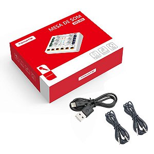 MESA DE SOM AMPLIFICADORALIFICADORA 800MAH TOMATE MPS-001