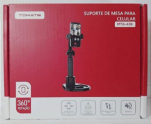 SUPORTE DE MESA PARA CELULAR TOMATE MTG-406