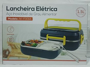 MARMITA TERMICA INOX PORTATIL 12V 1,5L AIKER AK-F001A