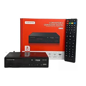 CONVERSOR DIGITAL LED USB E GRAVADOR TOMATE MCD-888