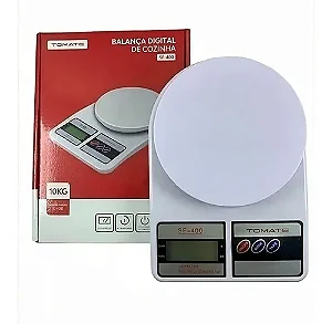 BALANCA DIGITAL DE COZINHA 10KG TOMATE SF-400
