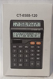 CALCULADORA ELETRONICA DUPLO VISOR CT-8588-120 AIKER AK-J012