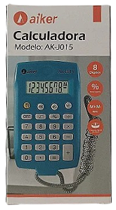 CALCULADORA ELETRONICA 8 DIGITOS AIKER AK-J015
