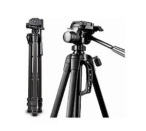 TRIPE PARA CAMERA COM SUPORTE CELULAR 1,39CM TOMATE MTG-8014
