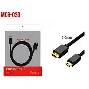 CABO MINI HDMI PARA HDMI 10M TOMATE MCB-030