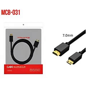 CABO MINI HDMI PARA HDMI 15M TOMATE MCB-031