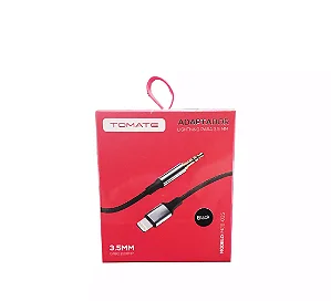 CABO AUXILIAR LIGHTNING PARA P2 1M TOMATE MCB-035