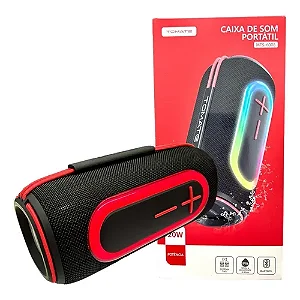 CAIXA DE SOM PORTATIL 20W TOMATE MTS-6008
