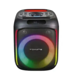 CAIXA DE SOM BLUETOOTH RGB 80W TOMATE MTS-1003