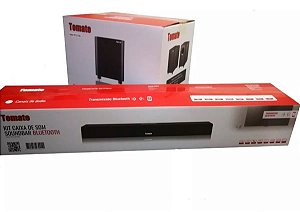 KIT CAIXA DE SOM SOUNDBAR 150W TOMATE MTS-2017