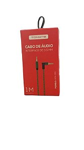 CABO DE AUDIO P2 PARA P2 1M TOMATE MCB-053