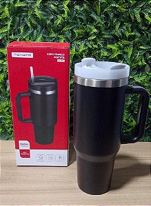 COPO TERMICO DE INOX PORTATIL 1200ML TOMATE AK-1202